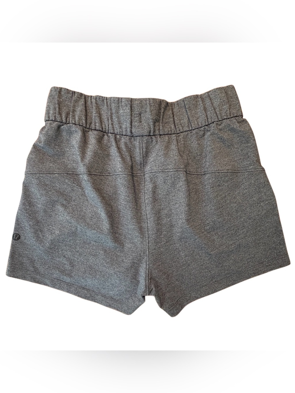 Lululemon Hotty Hot Short II 2.5” Gray Heather Shorts Size 4 Small - Picture 2 of 5